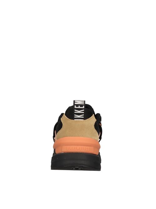 Sneakers in camoscio e tessuto BIKKEMBERGS | 25115/CP C SUEDEMARRONE-ARANCIO-NERO